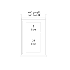 Hafele Asma Çerçevesi 400mm (Grass 18/19mm)