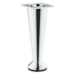 Hafele Helen Konik Mobilya Ayağı 50mm, Parlak Krom Renk