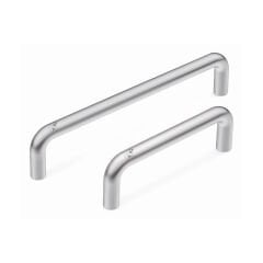 Hafele ASE PLUS Paslanmaz Çelik Renk 96 mm Mobilya Akslı Kulp