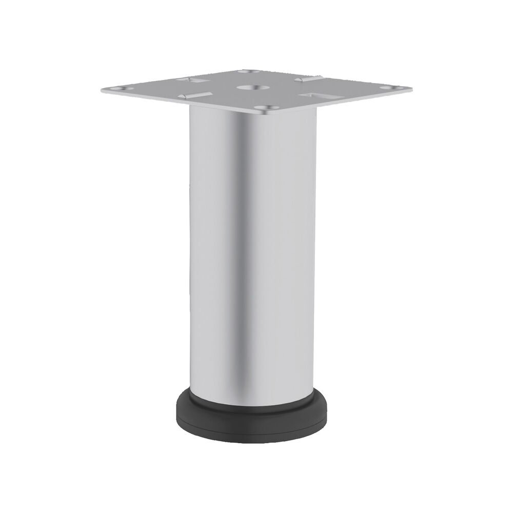 Hafele ALDEN 42 Gümüş Gri, 100 mm Mobilya Ayağı