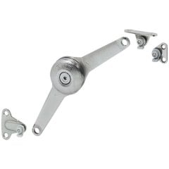 Hafele Duo Forte Makas Seti Sunta Vidalı 37mm, Nikel Renk