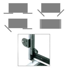 Hafele Freeswing Pivot Kayar Kapak Seti 1K