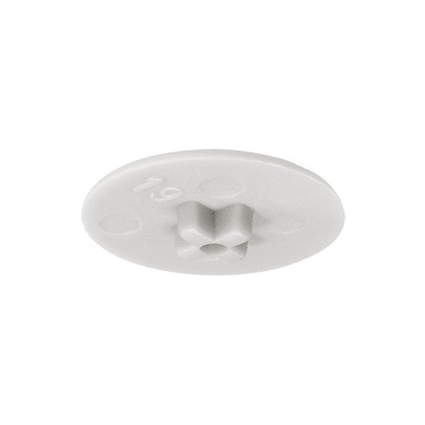 Hafele Minifix 15 Kapak, Açık Gri Renk (500 Adet)
