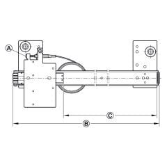 Hafele Ahşap - Pivot Kayar Kapak Slido F-Park71 16B