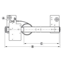 Hafele Ahşap - Pivot Kayar Kapak Slido F-Park71 16B