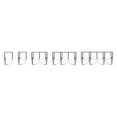 Hafele Slido F-Park71 25B 504 mm Ray Seti