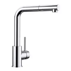 BLANCO QUATO 500-U Evye Seti - MILA - S HP Krom Batarya + LATO Krom Sabunluk