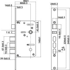 Häfele Akıllı Kilit Sistemleri, ZENITH - ML2501W