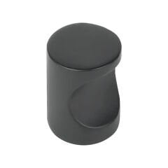 Hafele GRIMALDO II Mat Siyah Renk 20 mm Düğme Kulp