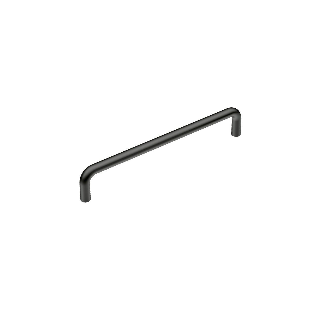 Hafele RYAN III Mat Siyah Çelik Mobilya Kulp (128 mm)