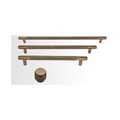 Hafele VERONA II Antik Bronz Renk 224 mm Akslı Kulp