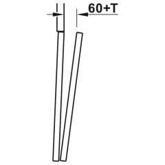 Hafele SLIDO FOLD 25/50VF Kayar mek. 25kg/sol