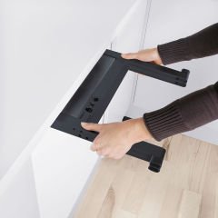 Peka Stepolo 1 Basamaklı Merdiven Mat Siyah