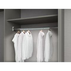 Hafele SELECT II Işıklı Askı Borusu Pilli, krom,562mm