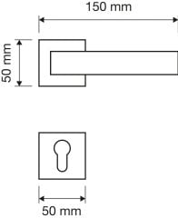 Stream Kapı Kolu Seti Moka Barelli(Yale)