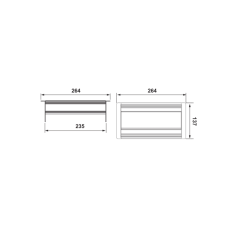 Hafele Goo Dual 2Priz Ups, Cat6, Cat3, Hdmı, Usb Antrasit Renk