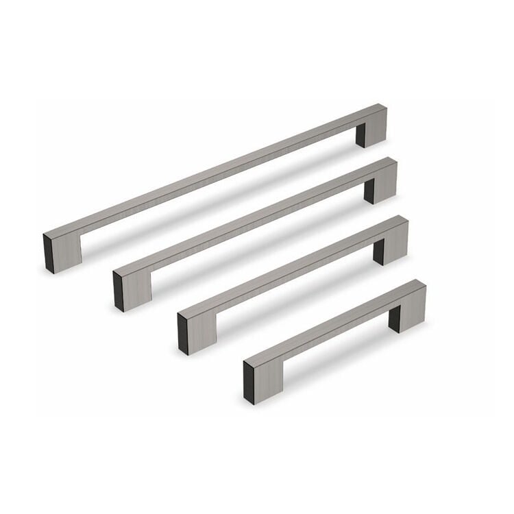 Hafele HAN II Kulp p. çelik renkli 128mm