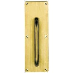 Hafele İtme Plakası 100x300mm Parlak Pirinç Renk