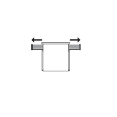 Hafele Bilyalı Ray Tek Açılım 10Kg 17/214mm Galvaniz