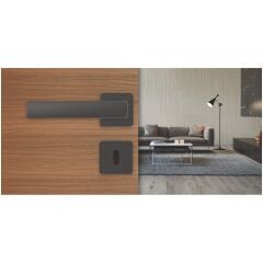 Hafele CALINA Mat Siyah Renkli (Barelli) Kapı Kolu