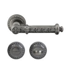 Hafele Kapı Kolu Seti Ponte WC Antik Gümüş