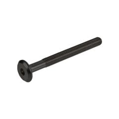 Hafele Yassı Başlı Vida M6x30mm, Siyah Renk (100 Adet)
