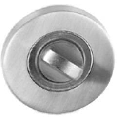 Hafele WERNER II, Çift, Paslanmaz Çelik 304, Yuvarlak, WC Kapı Kolu Rozeti