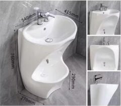 Abdest Lavabosu Musluklar Dahildir