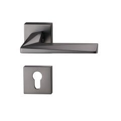 Hafele MARCEL PC (Barelli Tip) Titanyum Renk Kapı Kolu