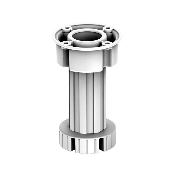 Hafele PFT12 Baza Ayağı Beyaz 100mm