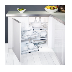 Hafele Magic Corner Kiler Seti Krom Sol