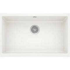 Quarstone Tezgâh Altı Granit Evye Glory 70 U Beyaz