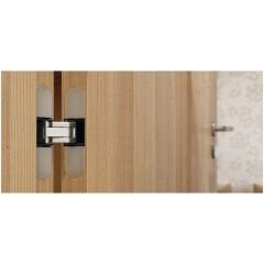 Hafele  CDH 60 Mat Nikel Renk Gizli Kapı Menteşesi