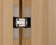 Hafele  CDH 60 Mat Nikel Renk Gizli Kapı Menteşesi