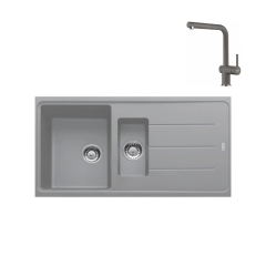 Franke Granit Evye Ve Batarya Kampanyasi Basis Bfg 651 Gri