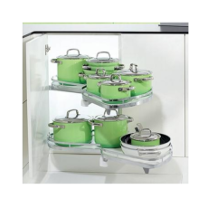 Hafele Lemans2 Sol Kiler Seti 45/60-75cm Antrasit