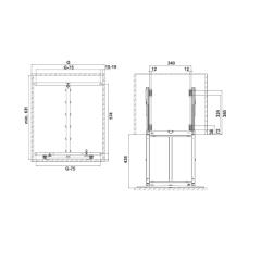 Hafele Kiler Seti Junior III Arena Style 300mm Parlak Krom Renk
