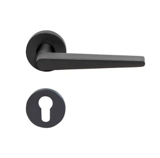 Hafele Kapı Kolu Seti Polly II Oda Mat Siyah (50 Adet)