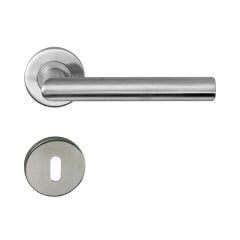 Hafele Kapı Kolu Seti Werner II-M Oda Mat Paslanmaz Çelik (15 Adet)