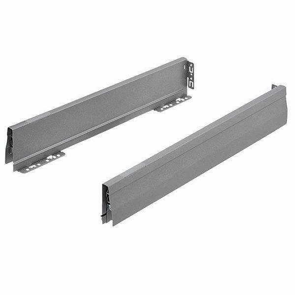 Hafele Moovit, Çekmece Yanağı Gri 400mm