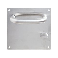 Hafele Çekme Kol Roland-Plate Wc Kol Seti Mat Paslanmaz Çelik