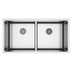 Hafele Çelik Eviye Novara08 860x440mm Paslanmaz Çelik Parlak