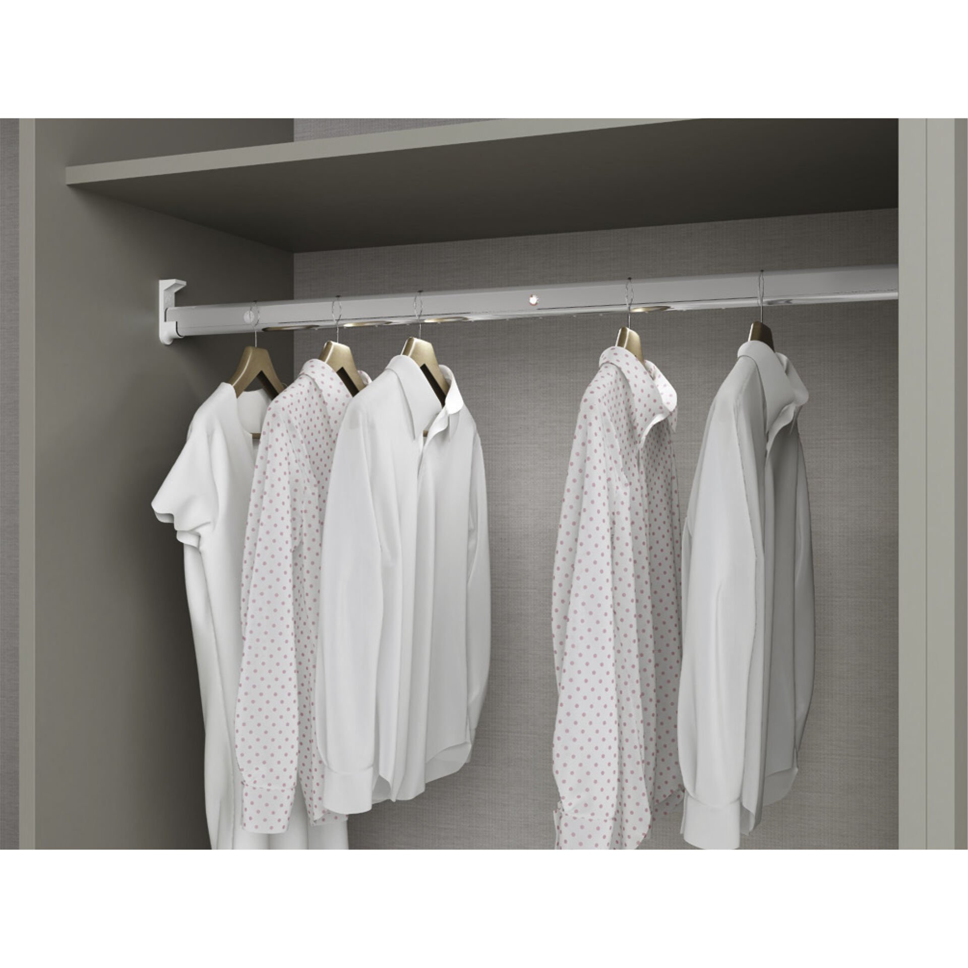 Hafele Dress Lıne Led Işıklı Askı Borusu 700-790 mm