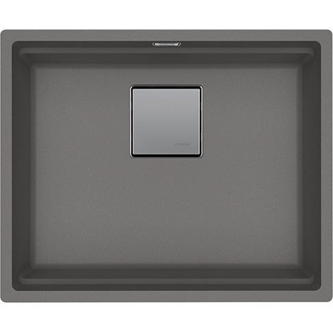 Franke Granit Eviye Tek Gözlü Kubus 2 KNG 110-52 Fragranite Stone Grey