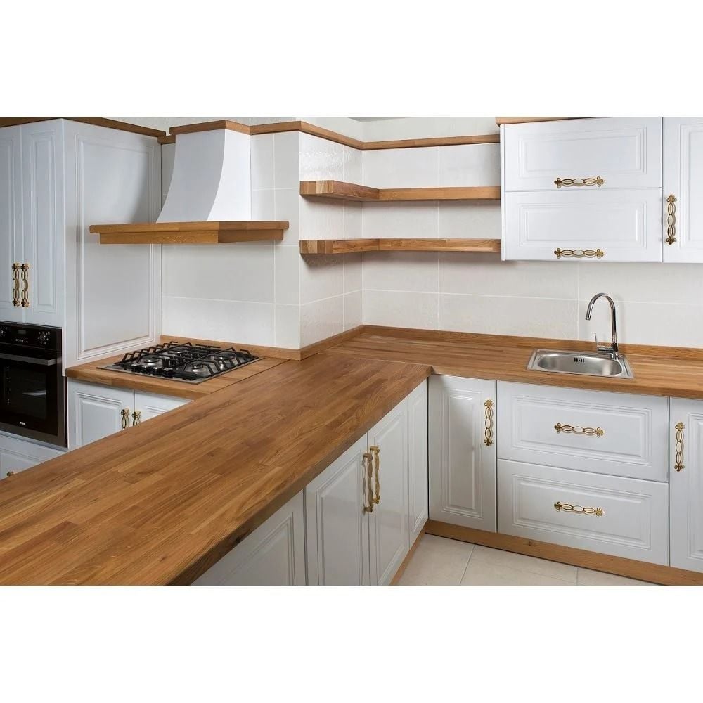 Ahsap Tezgah, Meşe, Masif Tezgah