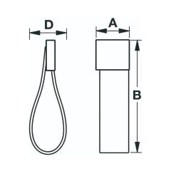 Hafele TAGE JR Düğme Antik Bronz/Koyu Kahve