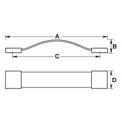 Hafele TAGE JR Düğme Antik Bronz/Koyu Kahve