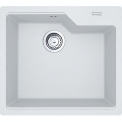 Franke Granit Eviye Tek Gözlü Damlalıksız Ubg 610-50 Bianco