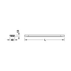 Hafele LED3019 Aydınlatma 24V/11 5W 512mm Soğuk Beyaz