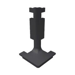 Hafele STRIATA-II Köşe Bağlantı Seti Mat Siyah